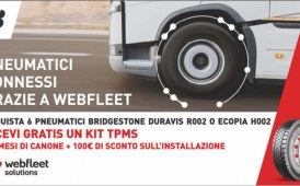 Webfleet e Bridgestone per il pneumatico connesso